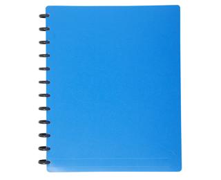 Showalbum met ringen en uitneembare tassen - halfharde PP - 30 tassen - 60 zichten - A4 