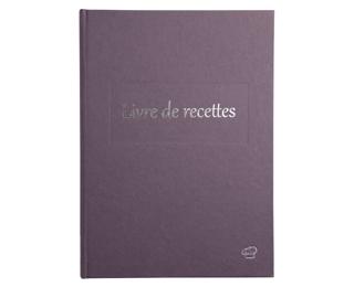 Livre de recettes 220x170 96 pages - Violet