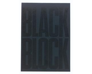 Block Pad Black Squared A4 70 Sheets Ylw