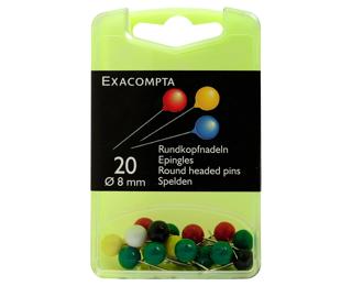 Box of 20 spherical pins - 8mm width 