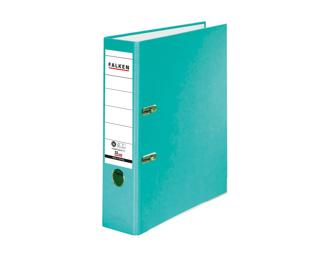 Recycolor-Farb-Ordner A4, Rücken 80mm, mit geklebtem Rückenschild