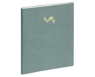 Agenda de bureau SAS 22 Non-Stop Elise 18.5 x 22.5 cm Semainier Août 2025 à Août 2026. - Bleu