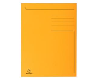 Pre-printed 3-flap folder Forever® 280gsm - Folio - Orange