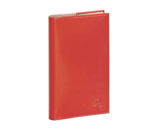 Agenda de poche SAD 16S Vérone 9 x 16 cm Semainier Septembre 2026 à Décembre 2027 - 16 mois - Rouge