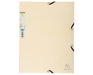 Carpetas con gomas 3 solapas Forever® 380 g/m2 - Arena