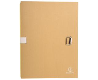 Map met uitrekbare rug in kraftpapier