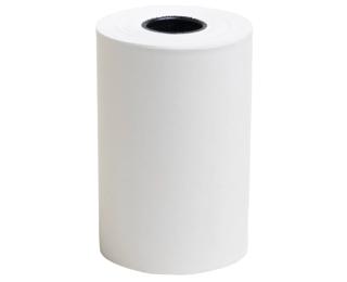 Bobine pour tickets de carte bancaire 57x37mm - 18m - 1 pli thermique 55g/m2 sans Phenol - Blanc