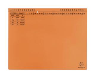Exaflex Standard, Hängehefter mit 1 Abheftvorrichtung, 265x318mm, Packung mit 25 Stück - Orange