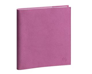Agenda de bureau Lady 18 Alysse 15 x 17 cm Semainier Janvier à Décembre 2027 - Rose