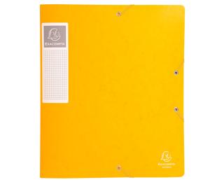 Cartobox® Cartulina lustrada 7/10e - 600 g/m2 - Lomo: 60 mm - Formato de documento: A4 - Tamaño: 25x33cm - Amarillo