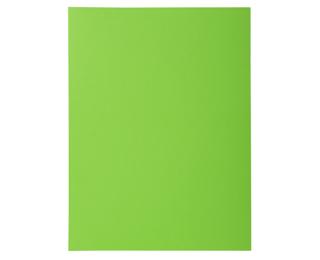 Pack of 50 1 flap folders ROCK'S 210 - 24x32cm - Green