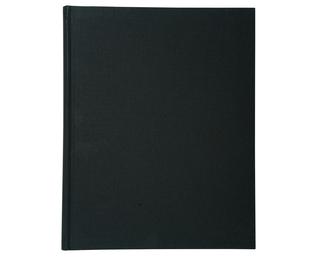 Registre 32x25cm 5x5 folioté 200 pages - Noir
