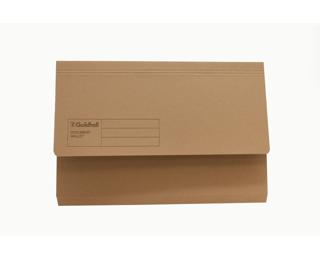 Exacompta Guildhall Manilla Document Wallet (A4+/Foolscap) - Buff