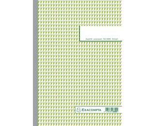 Durchschreibebuch A4 kariert 50 Blatt, doppelte Ausführung