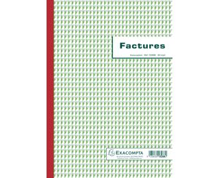 Manifold Factures 29,7x21cm 50 feuillets tripli autocopiants