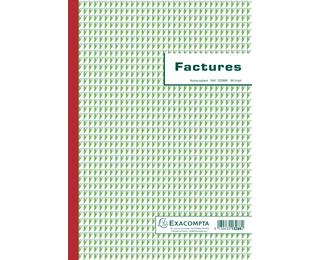 Manifold Factures 29,7x21cm 50 feuillets tripli autocopiants