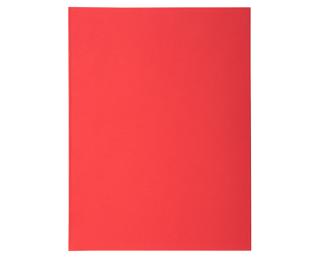 Paquete de 100 Subcarpetas Super 160 g/m2 - Rojo