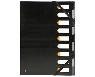 Trieur rigide HARMONIKA® Exactive® dos extensible 9 compartiments 