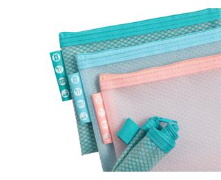 Funda bolsa EVA transparentes cierre con cremallera A6 3/10e 