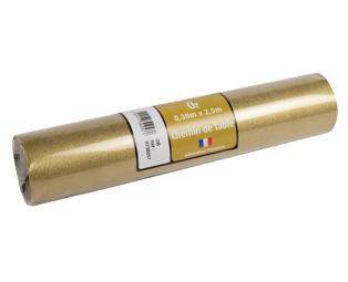 Chemins de table en rouleau spunbond, indéchirable et épongeable - 2,5x0 ,30m