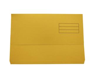 Exacompta Document Wallet (A4+/250gsm) - Yellow
