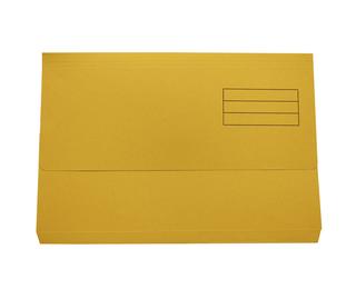 Exacompta Document Wallet (A4+/250gsm) - Yellow