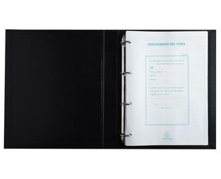 Ringbuch PVC mit Inhalt MOUV. DES TITRES 