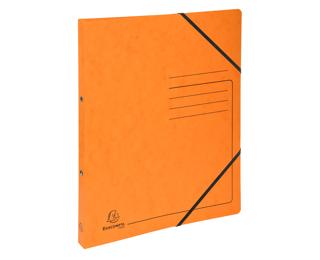 Ringhefter A4, 2 Ringe 15mm, Colorspan-Karton bedruckt - Orange