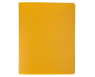 Portalistino Opak polipropilene 500 micron, 20 buste liscio - 17x22 - Giallo