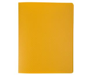 Portalistino Opak polipropilene 500 micron, 20 buste liscio - 17x22 - Giallo