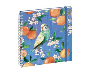 Agenda de bureau Lady 18S spiralé Sophie Adde 15 x 17 cm Semainier Janvier à Décembre 2026 - Visuel