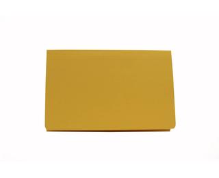 Guildhall Full Flap Document Wallets Foolscap 315gsm - Yellow