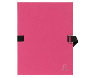 Chemise dos extensible papier - 24x32cm - Bordeaux