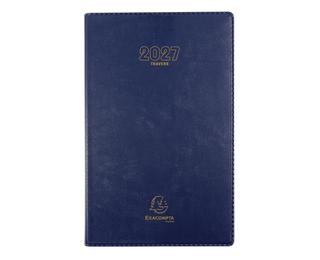 Agenda de bureau Carré Travers Barbara 13,5 x 21 cm Journalier Janvier à Décembre 2027 - Couleurs assorties