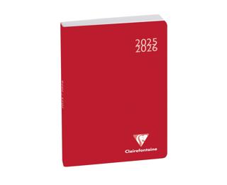 Agenda Forum Work & After Classic 10 x 15 cm Journalier Août 2025 à Juillet 2026 - Rouge