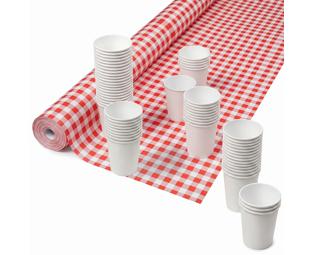 Nappe en rouleau papier damassé - 10x1,18m