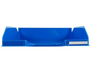 Corbeille à courrier Combo Midi Iderama - Bleu glacé brillant