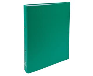 Classeur rembordé polypropylène 2 anneaux 30mm - A4 - Vert