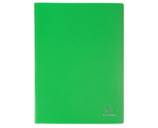 Protège-documents en polypropylène 5/10e OPAK pochettes Cristal 120 vues - A4 - Vert clair