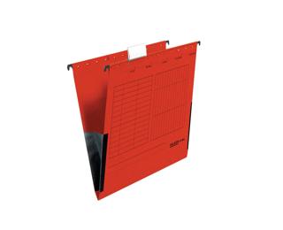 Hängetasche UniReg, 230g/m2-Kraftkarton, mit Leinenfröschen