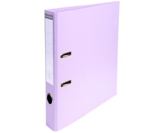 Classeur à levier PVC A4 dos de 50mm. - Lilas
