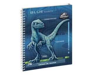 Cahier de textes Jurassic World Blue 17 x 22 cm - Visuel