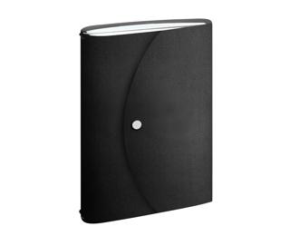 Multicarnet Clover Céleste 15 x 21 cm - Noir