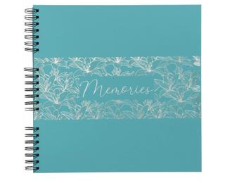 Exacompta Titane Spiral Photo Album, 60 Black Pages 