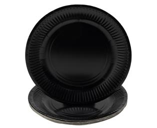 20 Assiettes en carton rondes, 23 cm