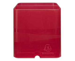Stifteköcher PEN-CUBE, Linicolor - Himbeerfarben