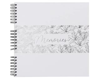 Exacompta Titane Spiral Photo Album, 60 Black Pages 