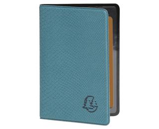 Porte-cartes Kaa - Bleu/Vert