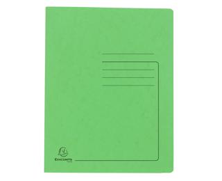 Chemise à lamelle carte lustrée 355gm2 - A4 - Vert clair