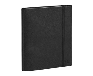 Agenda de bureau SAD 20S All in one 15 x 21 cm Classic Semainier Septembre 2025 à Décembre 2026 - 16 mois. - Noir